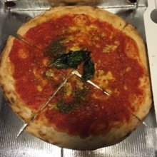 Gluten-free marinara pizza from Don Antonio by Starita